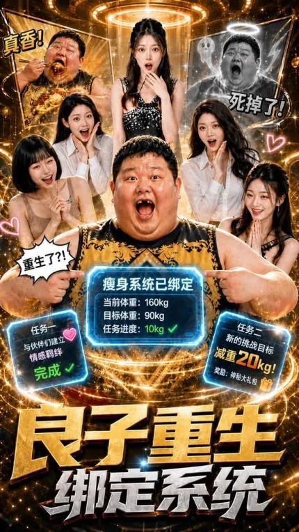 良子重生绑定系统 AI成人短剧 完整版 第1-4集