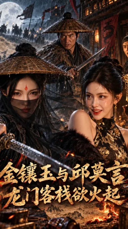 黄果/黄豆AI短剧 金镶玉与邱莫言:龙门客栈欲火起 更新至第5集