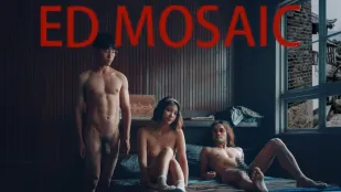 EDmosaic 小巴调戏摄影助理，看到鲜肉就想吃肉棒！拍照到一半开干！摄影摄助一起干