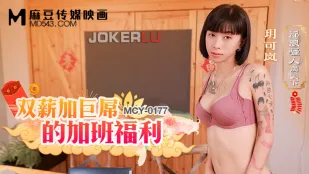 MCY-0177 淫浪骚人满天下 双薪加巨屌的加班福利