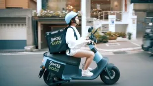 WS-0001 EAT外卖小妹的五星好评中出服务 沐沐
