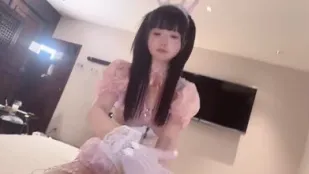 FC2PPV-4734294 沉浸感MAX的兔子种付体验