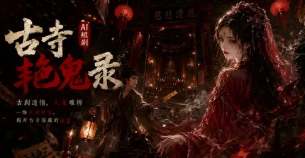 古寺艳鬼录 AI成人短剧 男人古寺中休息被女鬼们缠上 各种榨精技巧深喉吞吐 上位骑乘 吸取大量阳气