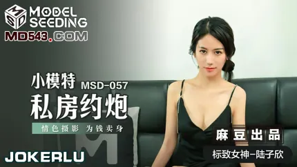 MSD-057 小模特私房约炮 情色摄影 为钱卖身