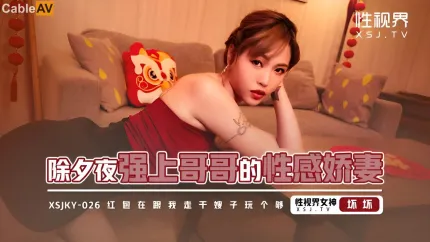 XSJKY026 除夕夜强上哥哥的性感娇妻 坏坏